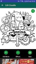 Doodle Name Art Maker截图1