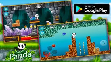 Panda Run : Panda in the Wild Jungle Adventures截图2