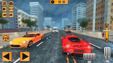 Highway City Traffic Drive-Ultimate Car Racer Sim截图3