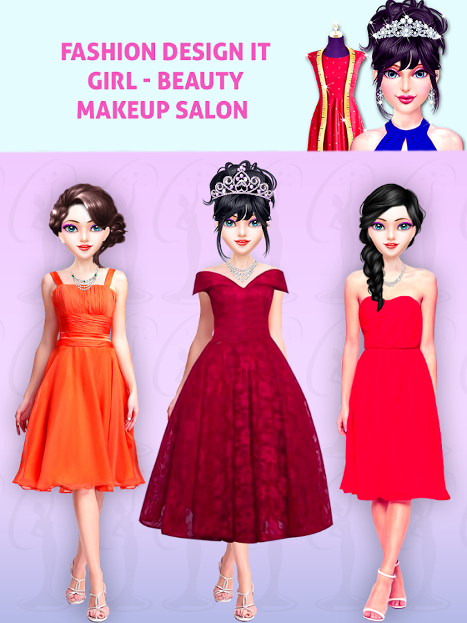 Fashion Design It Girl - Beauty Makeup Salon截图1