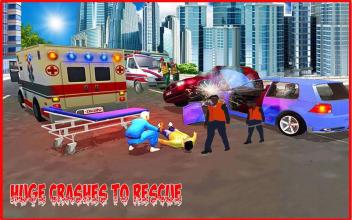 Ambulance Rescue City Duty Game截图3