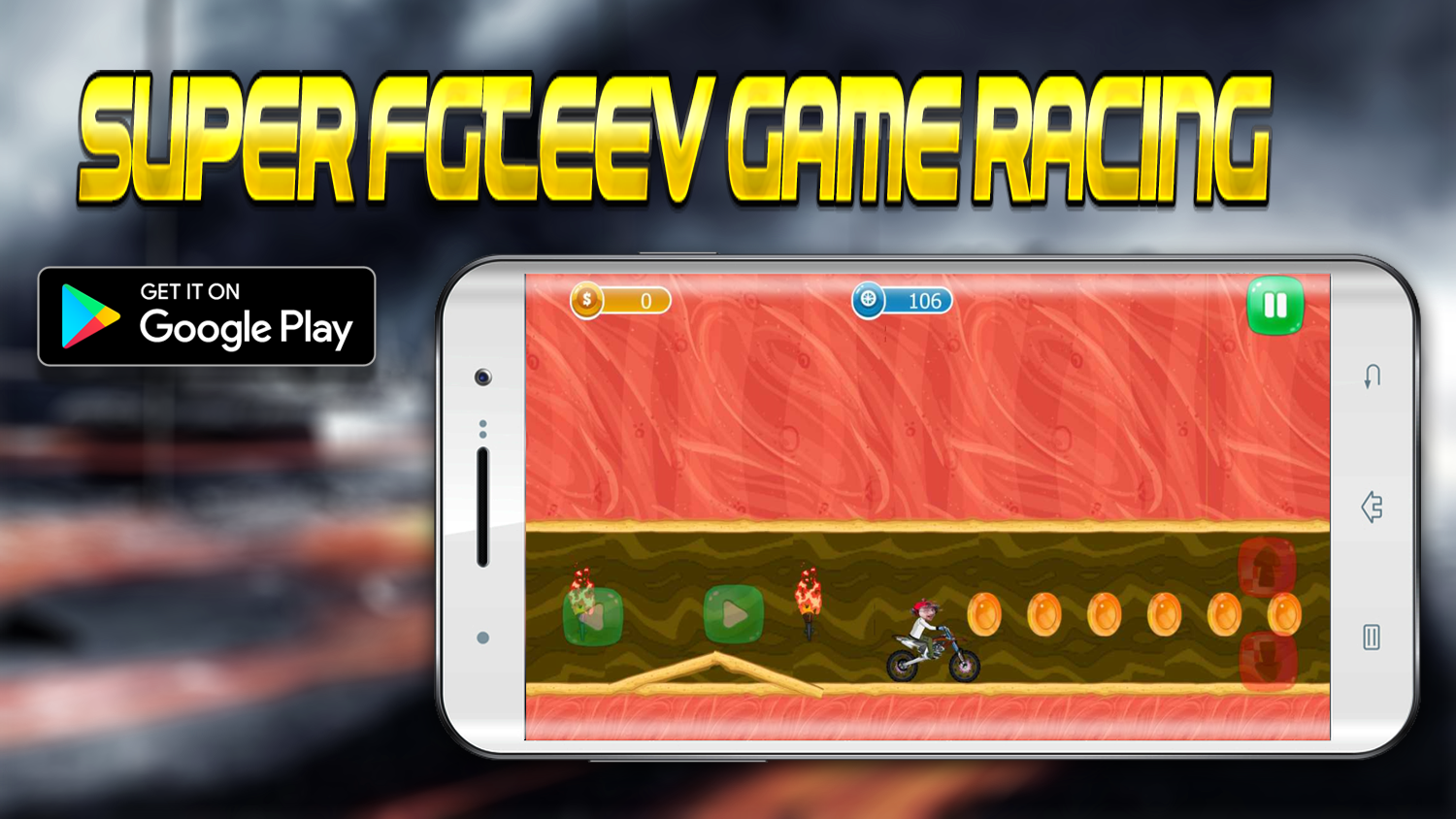 Super fgteev game racing moto截图1