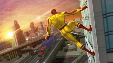 Super Hero Amazing Flying Spider City Simulation截图2