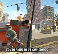 Cover Fighter US Commando Shooting Combat Assault截图4