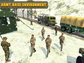 US Army Transport Military Truck 3D截图1