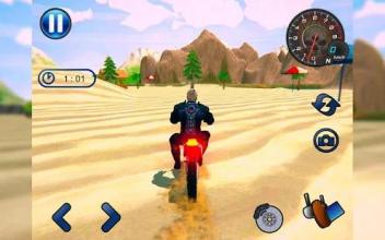 Water Beach Bike Racer: Motocross Dirt Bike Stunts截图3