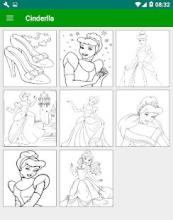 Coloriage Princesses -Coloring Princess截图4