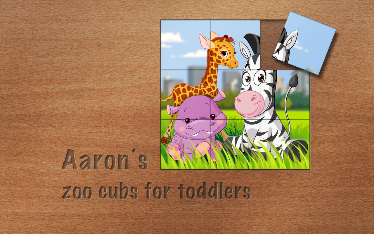 Aaron's Cute Zoo Cubs Puzzles截图1