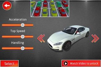 Turbo Driving Car parking Mania截图3