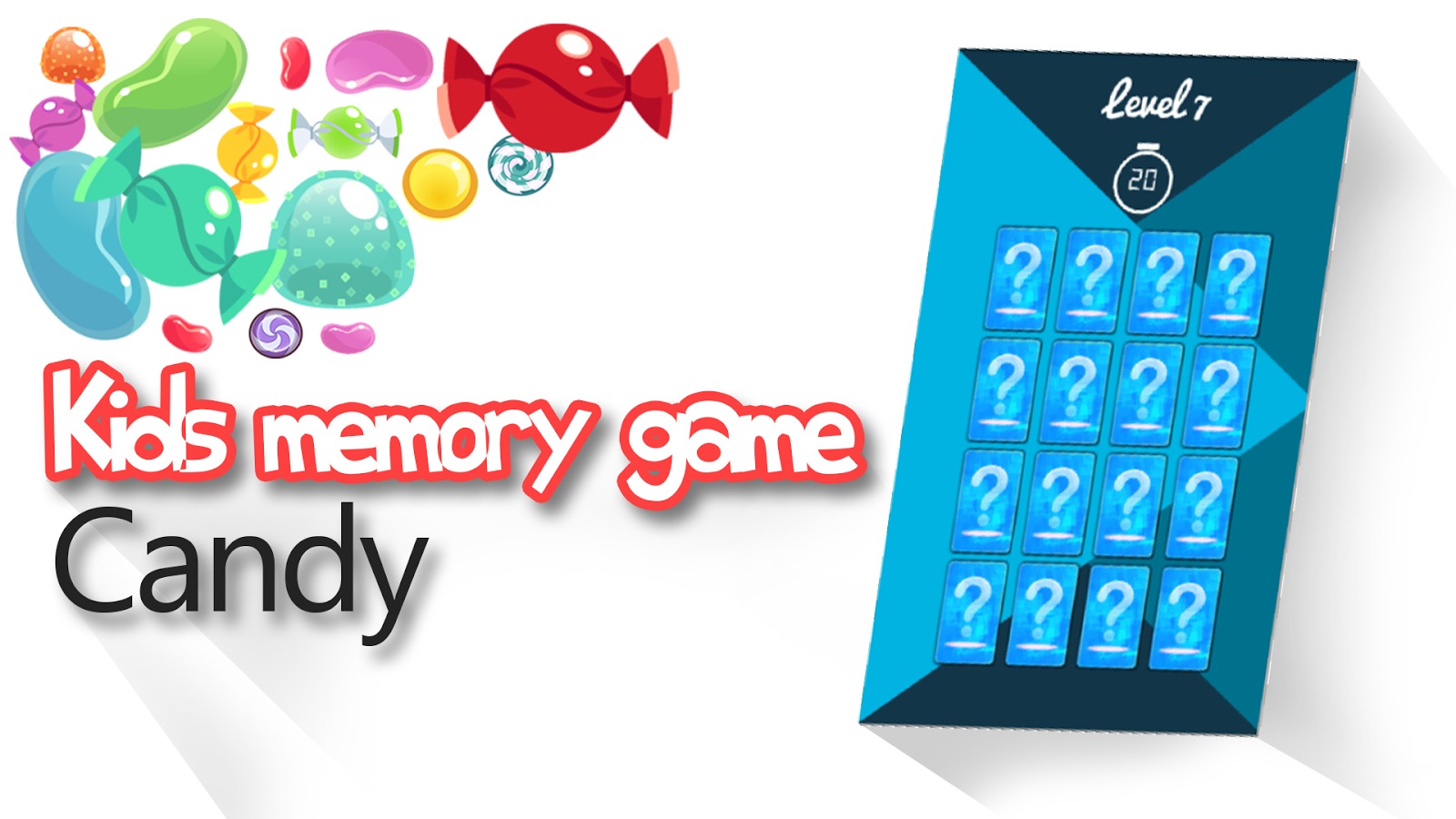 Kids memory game Candy截图2