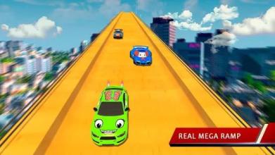 Superhero Mega Ramp Car Rider Stunts截图4