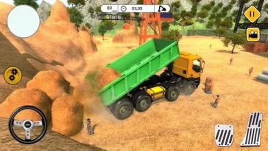 Crane Excavator Builder Road截图2