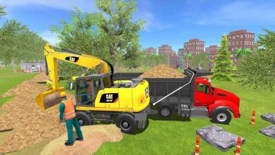 Road Construction Sim Operating Heavy Machinery截图2