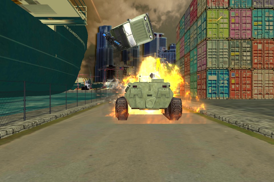 Crazy Tank Death Racing 3D截图4