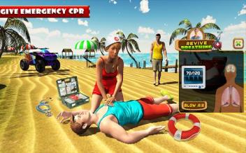 Beach Party Emergency Surgery Doctor Simulator 3D截图5