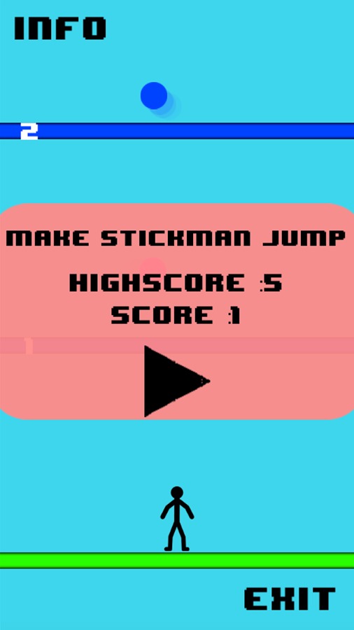 Impossible Stickman Jump截图1