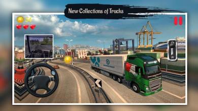 3D Cargo Truck Off Road Driving Hill Simulation截图3