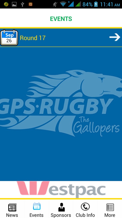 GPS Rugby Club截图4