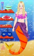 Mermaid Princess Dress up - Underwater Fashion截图3