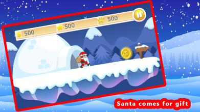 Santa Claus Christmas Run Gift Delivery Game截图2