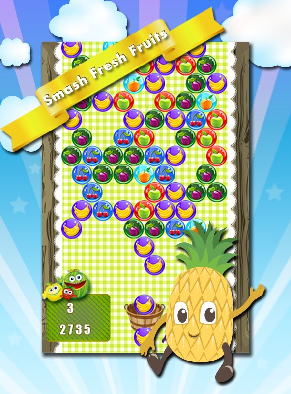 Bubble Shooter Game Fruit Hero截图3