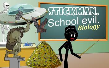 Stickman Mentalist: School Evil biology截图1