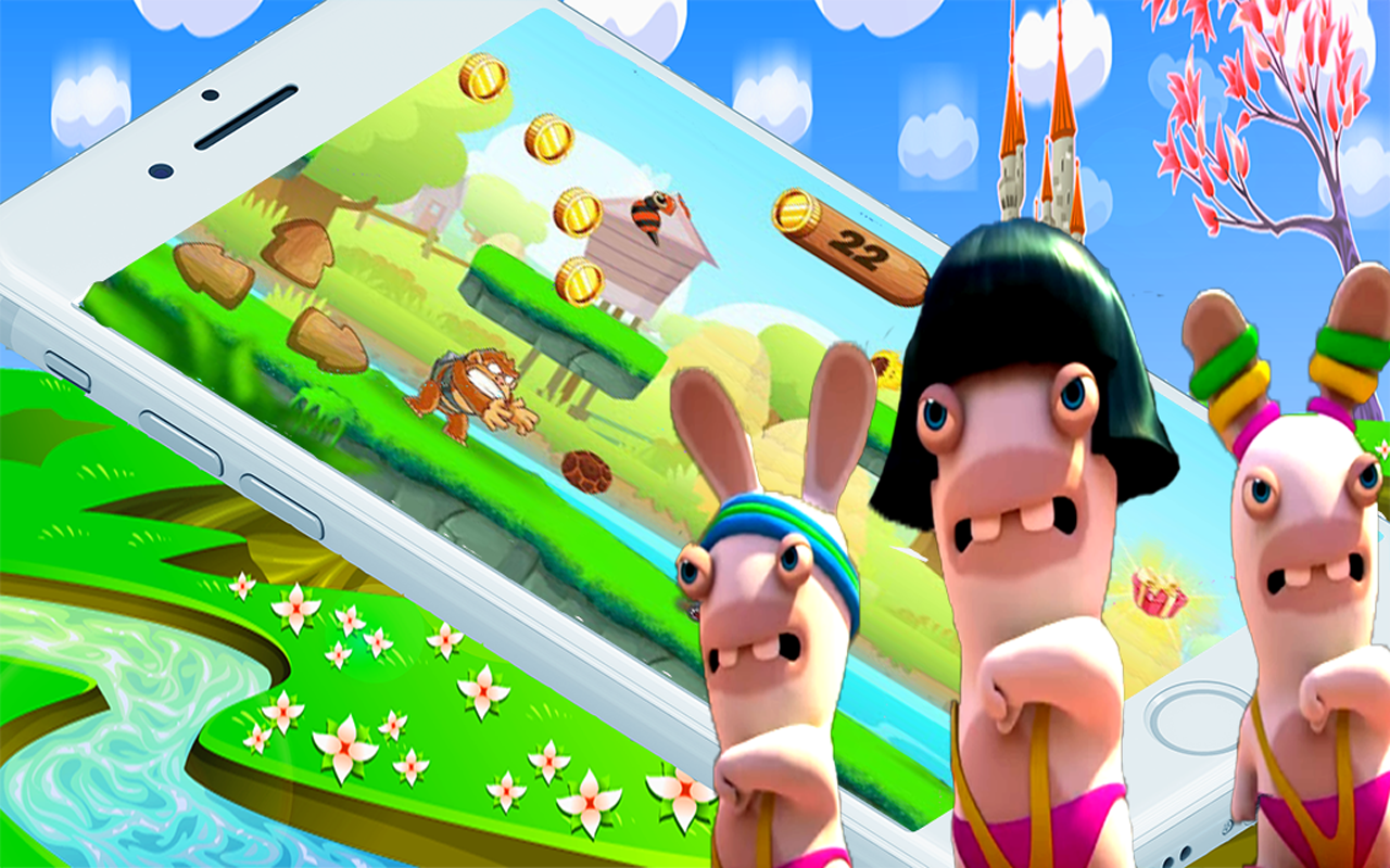 Rabbids Run invasion Rabbit截图3