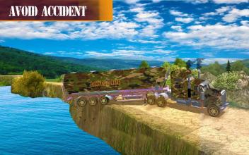 Army Oil Tanker Off-road Truck Game截图4