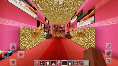 Pink House MCPE Princess Castle for Girls截图4