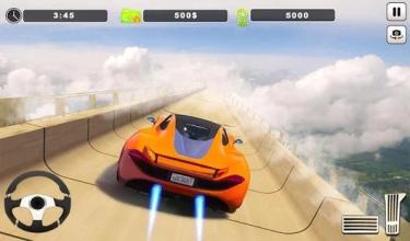 Mega ramp car stunts 2018 - Impossible ramp racing截图5