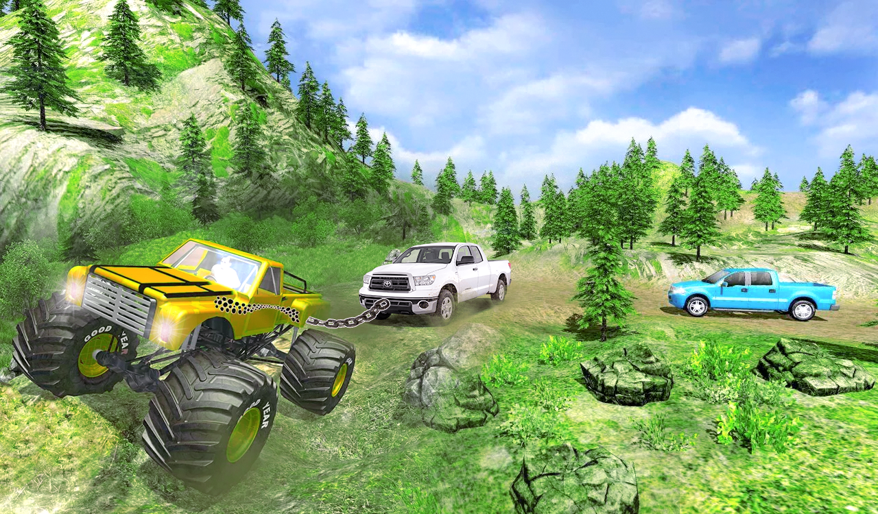 Monster Truck Simulator Pull Drive截图2