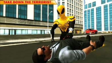 Flying Amazing Iron Spider Superhero Fighting截图1