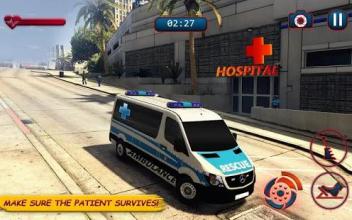 Ambulance Driver Rescue - Ambulance Games截图5