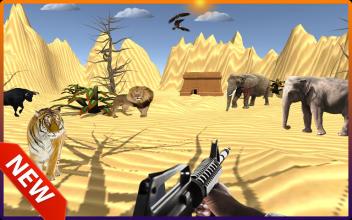 Wild Desert Animals Shooter 2018截图4