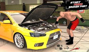 Wrestler Car Mechanic Garage: Auto Repair Shop截图2