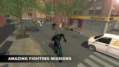 Panther Superhero Gangster Chase City Rescue截图2