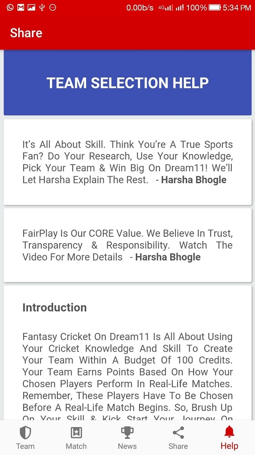 Dream - 11 Tips IPL - 2018截图1