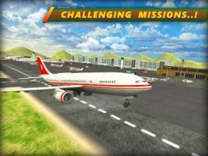 飞机着陆模拟器 - 飞机飞行游戏截图4