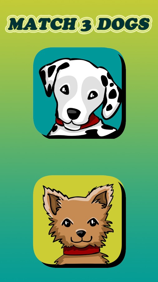 Doggy Game - Match Three Dogs截图2