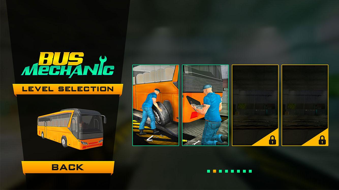 Bus Mechanic Simulator Game 3D截图1