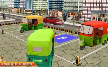 Tuk Tuk Auto Rickshaw Parking Games截图5