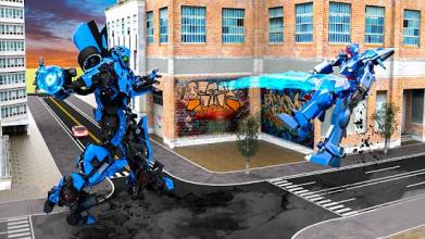 Mech Robot Car War: transform Robot shooting games截图3