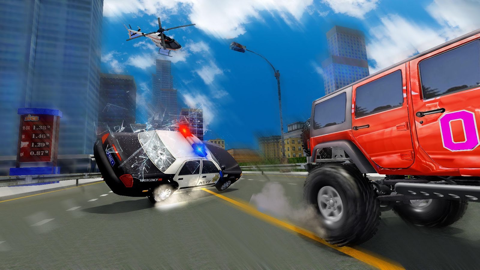 Offroad Police Gangster Chase Simulator HD截图1