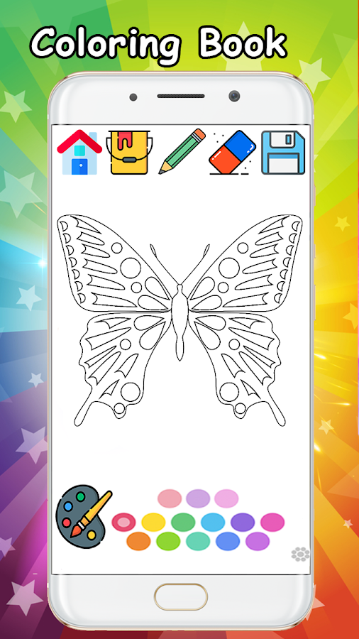 Butterfly Coloring Book - coloring Butterfly pages截图1