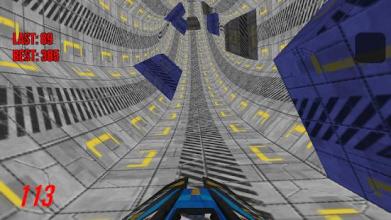 3D Spaceship Infinite Tunnel Survival Rush截图4