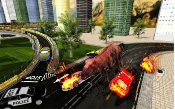 Dino Robot Attack Transform City Battle截图3