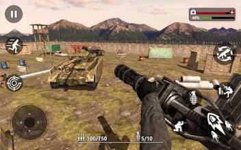 Frontline Army Squad : Fortnight FPS Shooting Free截图1