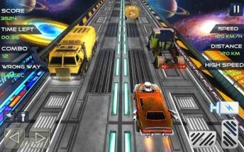 Galaxy Traffic Racer Space Game截图2