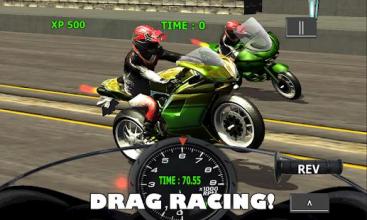 Moto Drag Racing Free截图4