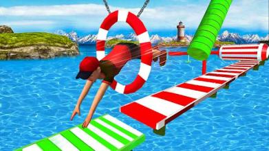 Stuntman Real Water Run Adventures Game截图5